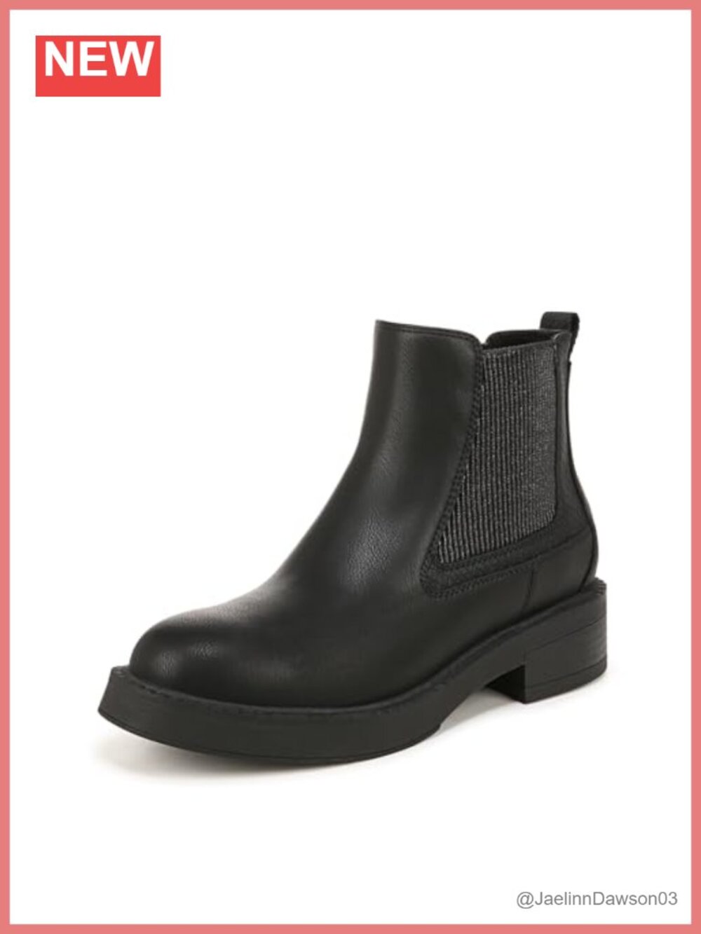 Faux Leather Ankle Bootie with Zipper Closure - Women's Chelsea Boots